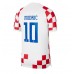 Günstige Kroatien Luka Modric #10 Heim Fussballtrikot WM 2022 Kurzarm